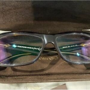 Tom Ford Black Glasses with Case